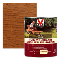 V33 olie Tuinmeubilair teak mat 1L