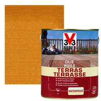 V33 terrasolie bangkirai mat 2,5L