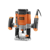 Black & Decker Elektronik-Oberfräse KW1200E-QS