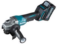 Makita GA016GM201 40V Max Haakse Slijper 125mm 2x4,0Ah Accu met Lader in Mbox