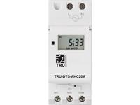 TRU COMPONENTS TRU-DTS-AHC20A 230 V/AC 1x wisselcontact 20 A 250 V/AC Weekprogramma