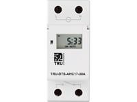 TRU COMPONENTS Voedingsspanning (num): 230 V/AC TRU-DTS-AHC17-30A 1x wisselcontact 30 A 250 V/AC Weekprogramma