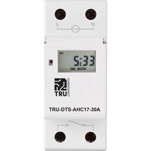 trucomponents TRU COMPONENTS Voedingsspanning (num): 230 V/AC TRU-DTS-AHC17-30A 1x wisselcontact 30 A 250 V/AC Weekprogramma