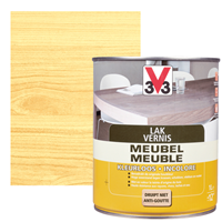 V33 meubellak transparant zijdeglans 1L