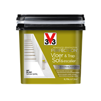 V33 vloer- en trapverf Renovatie Perfection wit zijdeglans 750ml