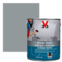 V33 vloerverf Extrême Traffic leisteen zijdeglans 2,5L