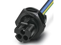 Apparaatconnector achterwand 1409219 PRC 3-FT25-MC2,5-150 Zwart, Blauw, Groen, Geel Phoenix Contact Inhoud: 10 stuk(s)