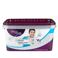 DecoMode muurverf Superdekkend mat parel 10L