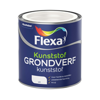 Flexa grondverf kunststof wit 250ml