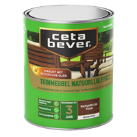 CetaBever tuinmeubelbeits natuurlijk teak 750ml