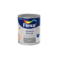 Flexa grondlak Strak in de Lak grijs 750ml