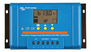 Victron BlueSolar PWM 12/24V-5A LCD - USB