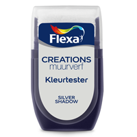 Flexa muurverf tester Creations silver shadow 30ml