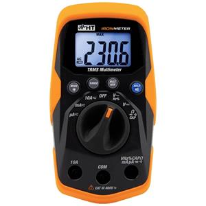 htinstruments HT Instruments IRONMETER Multimeter Digitaal CAT III 600 V Weergave (counts): 4000