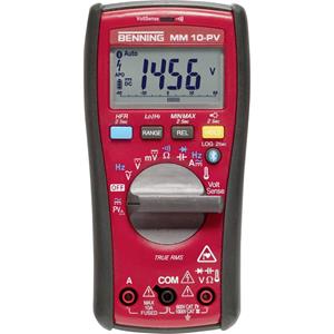 benning MM 10-PV Multimeter Digitaal Datalogger CAT IV 600 V Weergave (counts): 6000