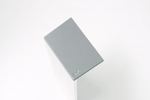 argenta Proslide set eindkappen 40mm tbv. Wandmontage - Aluminium
