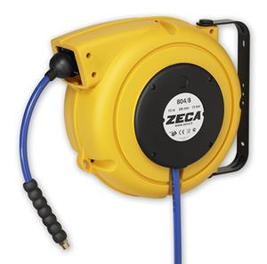 zeca ZELU804/8 Luchthaspel met KPU slang - 8mm x 10+1,5m