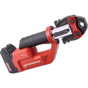 rothenberger Romax Compact TT 18V Li-ion accuperstang set (1x 2.0Ah accu) incl. M15-22-28 persbekken in koffer