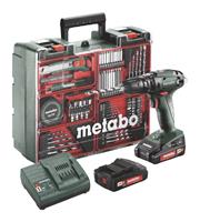 metabo 18-Volt-Akku-Schlagbohrschrauber SB 18 Set Mobile Werkstatt