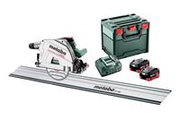 metabo KT 18 LTX 66 BL 18V Li-ion accu invalcirkelzaag set (2x 8.0Ah accu) incl. geleiderail in x - 165 x 20mm - 66mm