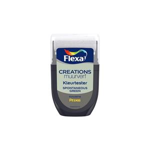 Flexa muurverf tester Creations spontaneous green 30ml