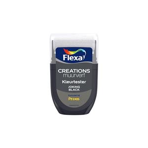 Flexa muurverf tester Creations joking black 30ml