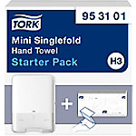 Starterspakket dispenser + handdoeken H3 Starterpack Kunststof Wit