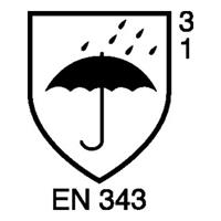 Warnschutz-Regenbundjacke EN471 Kl.2 / EN343 gelb