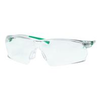 Schutzbrille 506 UP EN 166,EN 170 Bügel weiß grün,Scheiben klar PC 