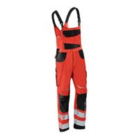 Kübler PSA Reflectiq Latzhose 3207 warnrot/schwarz 94