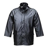 Terrax Terraflex PU-Jacke schwarz Größe L
