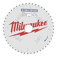 milwaukee 4932471380 Cirkelzaagblad - 190 x 30 x 48T - Hout