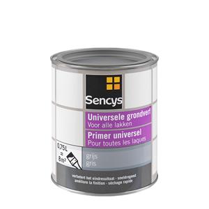 Sencys universele grondverf grijs 750ml
