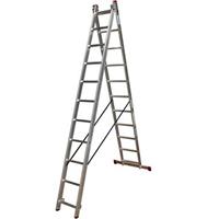 KRAUSE Alu Vielzweckleiter Corda 2 x 11 Stufen