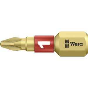Wera 851/1 BDC PH1X25 Kreuzschlitz-Bit PH 1 Werkzeugstahl legiert, diamantbeschichtet D 6.3