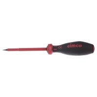 Cimco VDE Schlitz-Schraubendreher Klingenbreite: 5.5mm Klingenlänge: 125mm