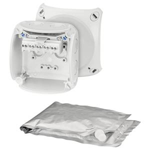 Hensel 4012591123514 Abzweigdose halogenfrei, plombierbar, witterungsbeständig (L x B) 93mm x 93mm