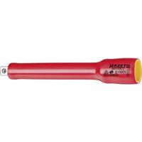HAZET Verlengstuk · geïsoleerd 8821KV-3 · 3/8 inch (10 mm) vierkant hol · 3/8 inch (10 mm) vierkant massief · Lengte: 90 mm