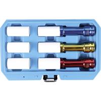 Kunzer 7RL03.1 Außen-Sechskant Steckschlüssel-Schoneinsatz-Set 17 mm, 19 mm, 21mm 3teilig 1/2  (12