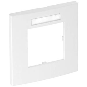 obobettermann OBO Bettermann 6119338 Afdekking (b x h) 84 mm x 84 mm 1 stuk(s) Wit