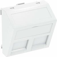 obobettermann Abdeckung Datentechnikträger (B x H x T) 45 x 45 x 26mm 1 St. Aluminium