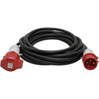 waltherwerke Walther Werke 39300506100 Strom Verlängerungskabel 32A Schwarz 10.00m