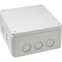 Wiska 10060705 Abzweigkasten (L x B x H) 140 x 140 x 82mm Lichtgrau (RAL 7035) IP66/IP67 1St.