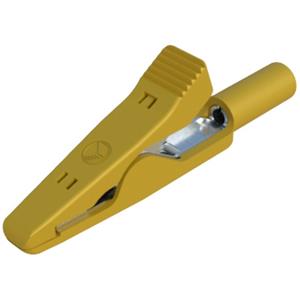 SKS Hirschmann MA 2 VA Grijpklem Bus 2 mm CAT I Geel