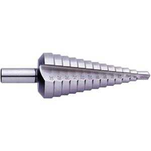 Exact 796 / 07022 HSS Getrapte boor 4 - 20 mm TiAIN Gezamenlijke lengte 67 mm 3 vlakken schacht 1 stuk(s)