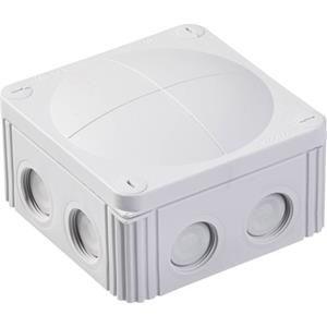 Wiska 10060532 Abzweigkasten (L x B x H) 110 x 110 x 66mm Lichtgrau IP66/IP67 1St.