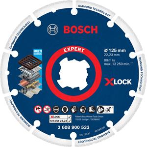 X-LOCK diamant metalen schijf 125 x 22,23 Bosch 2608900533 Diameter 125 cm 1 stuk(s)