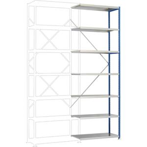 Manuflex RP1721.5007 Magazijnstelling uitbreidingsmodule (b x h x d) 1000 x 3000 x 300 mm Staalbodem