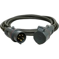 waltherwerke Walther Werke 39100502050100 Strom Verlängerungskabel 16A Schwarz 5.00m