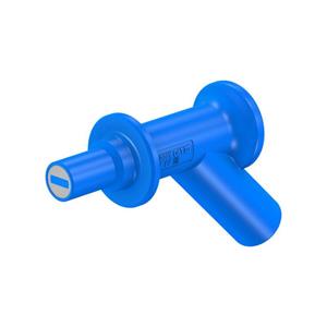 stäubli XMA-7 Sicherheits-Prüfspitze Steckanschluss 4mm CAT III 1000V Blau